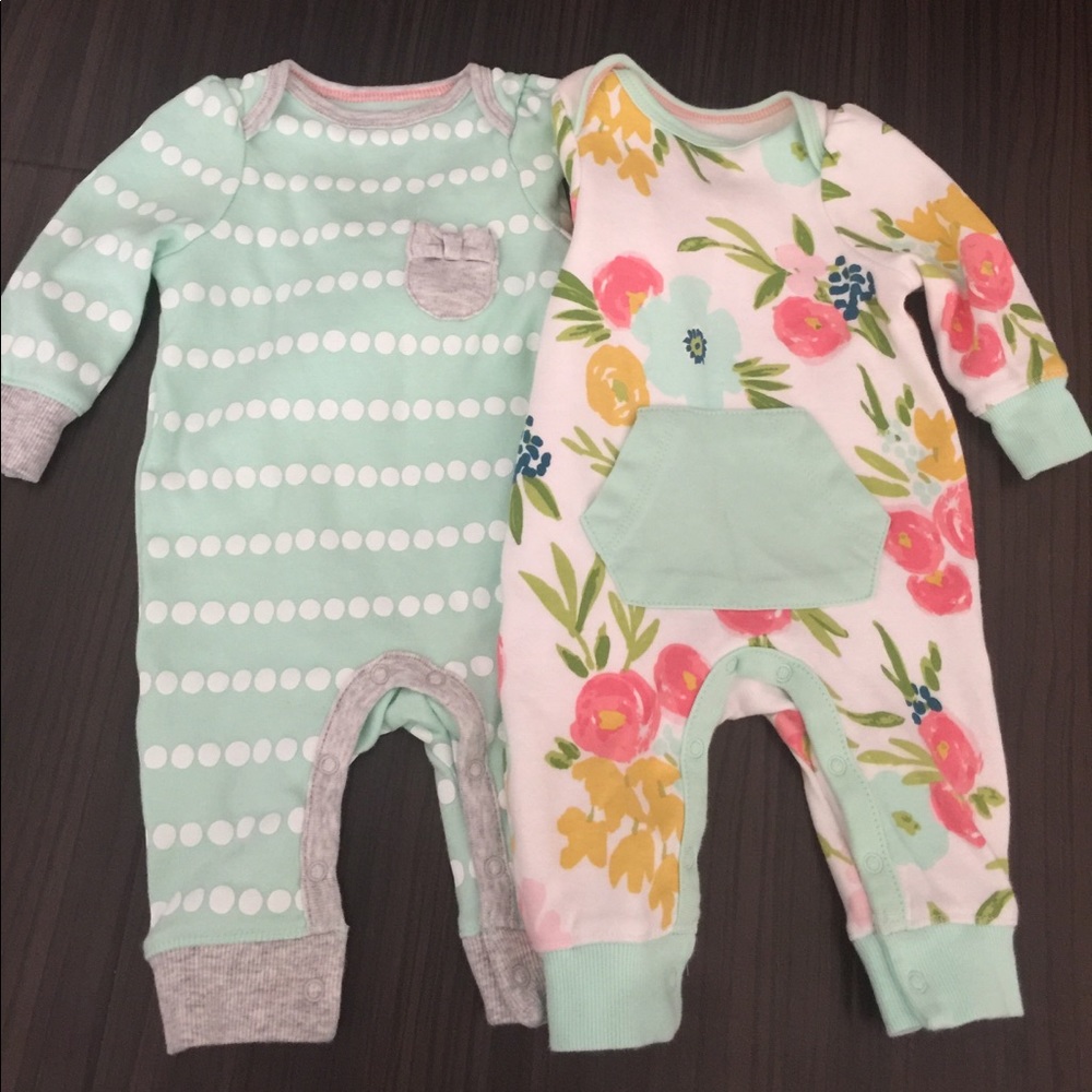 Baby girl rompers